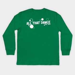 All That Dance with dots Kids Long Sleeve T-Shirt